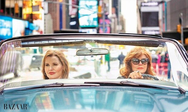 Susan and Geena talked about their relationship years after filming <i>Thelma and Louise</i>.
<br>
Photo: Jason Schmidt