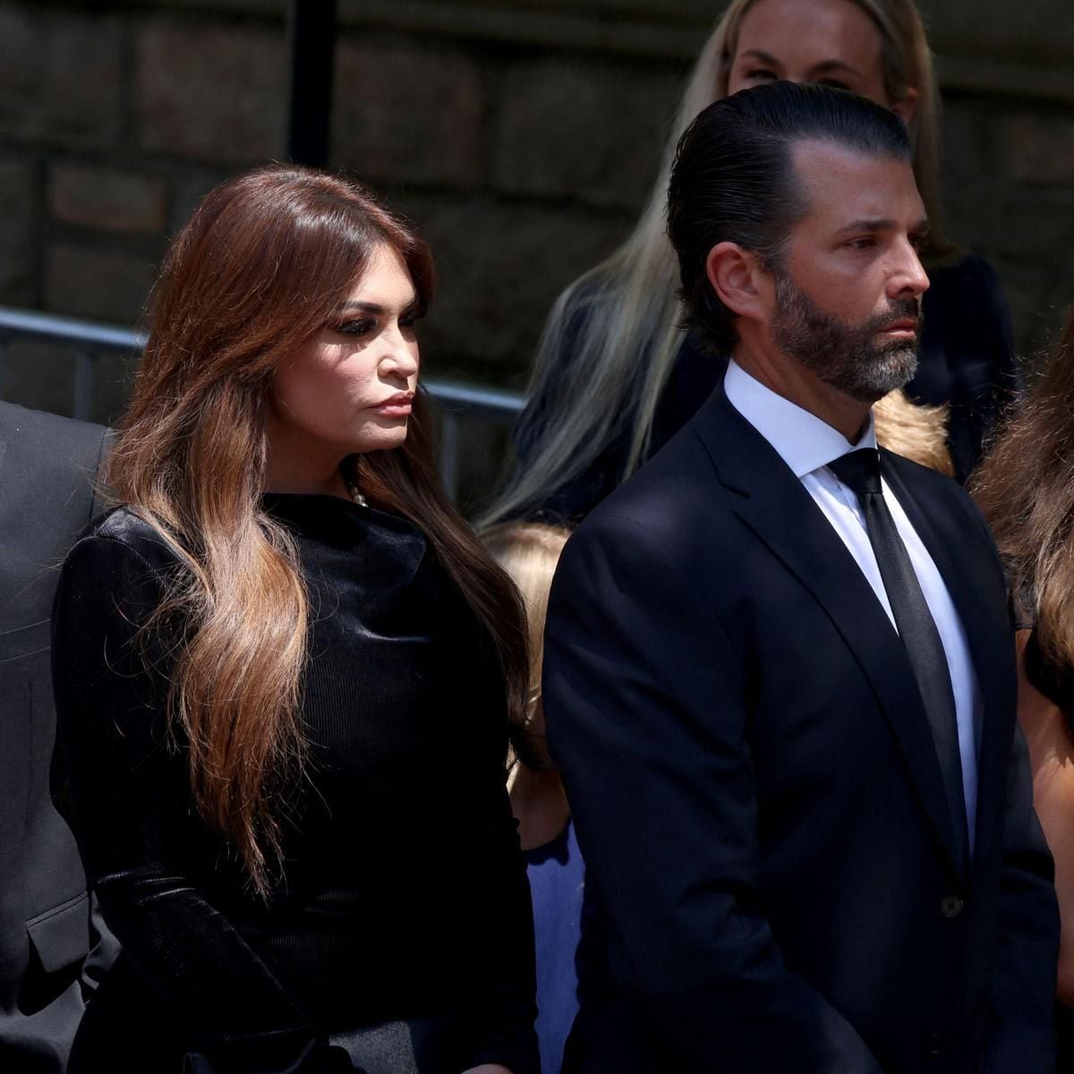 Kimberly Guilfoyle attended with her fiance Donald Trump Jr.