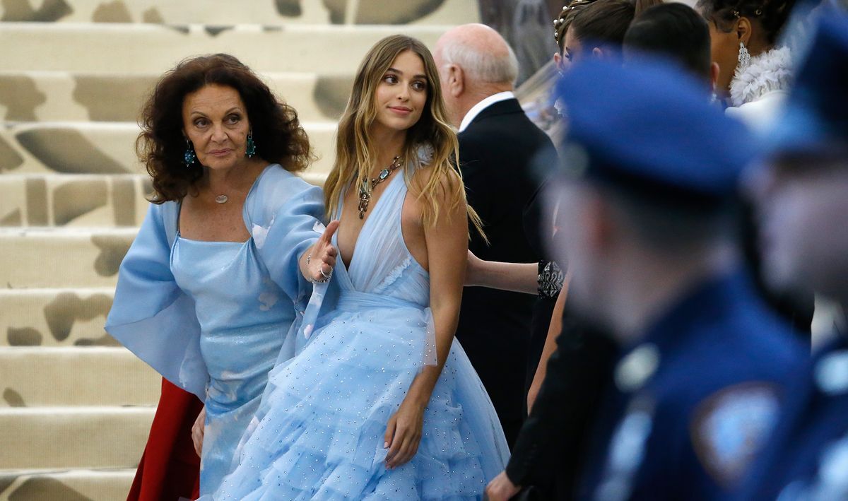 Diane Von Furstenberg and Talita Von Furstenberg