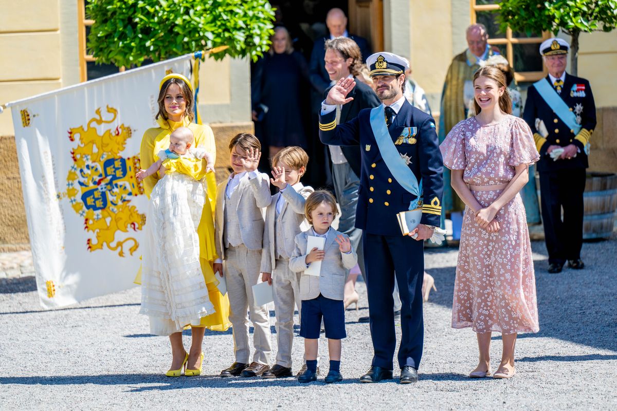 Christening Princess Ines of Sweden, Stockholm, Sweden - 13 Jun 2025