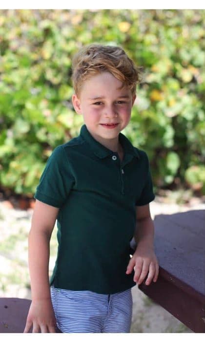 Prince George birthday portrait