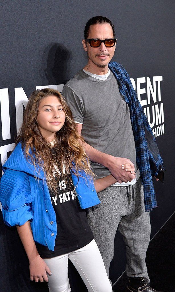 Musician Chris Cornel with daughter Toni.
Photo: Getty Images for SAINT LAURENT
