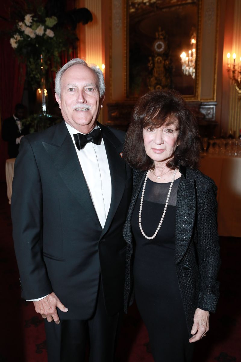 Miguel and Jackie Bezos at the Hispanic Society Museum & Library Gala in 2018