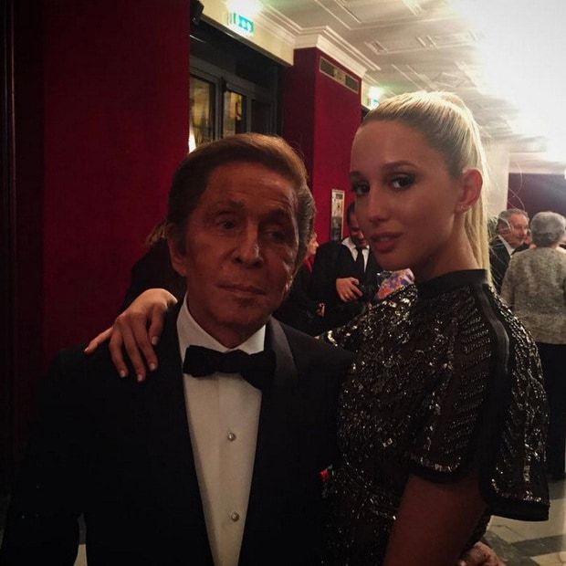 Valentino and Princess Olympia of Greece
<br>
Photo: Instagram.com/olympiagreece