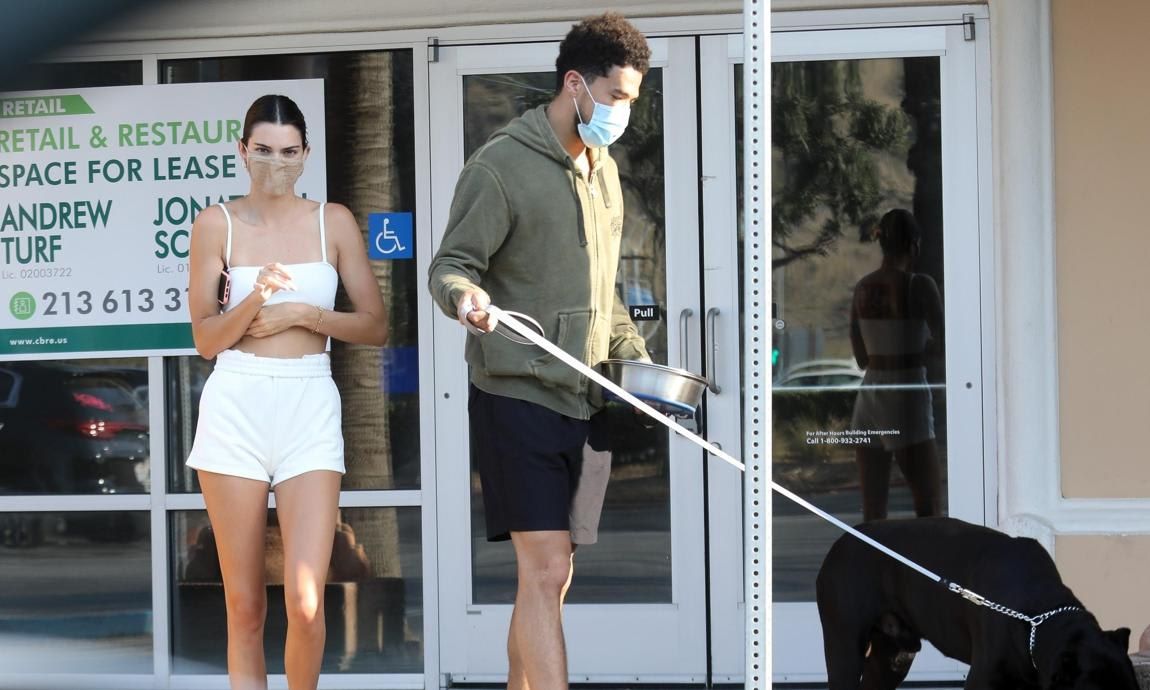 Kendall Jenner and Devin Booker
