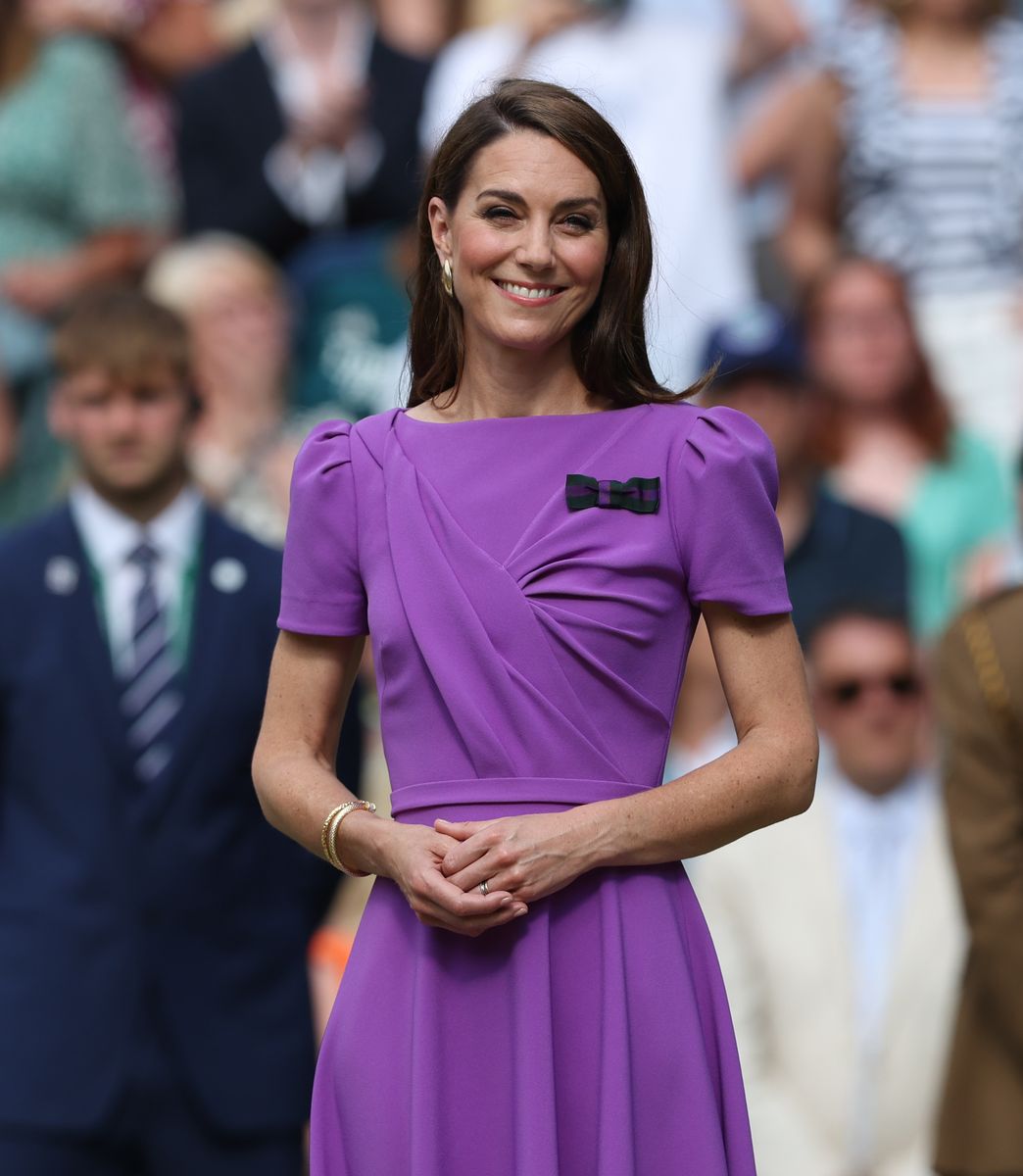 Kate Middleton captivates in bold Red Roland Mouret dress for her triumphant Wimbledon women's final appearance
