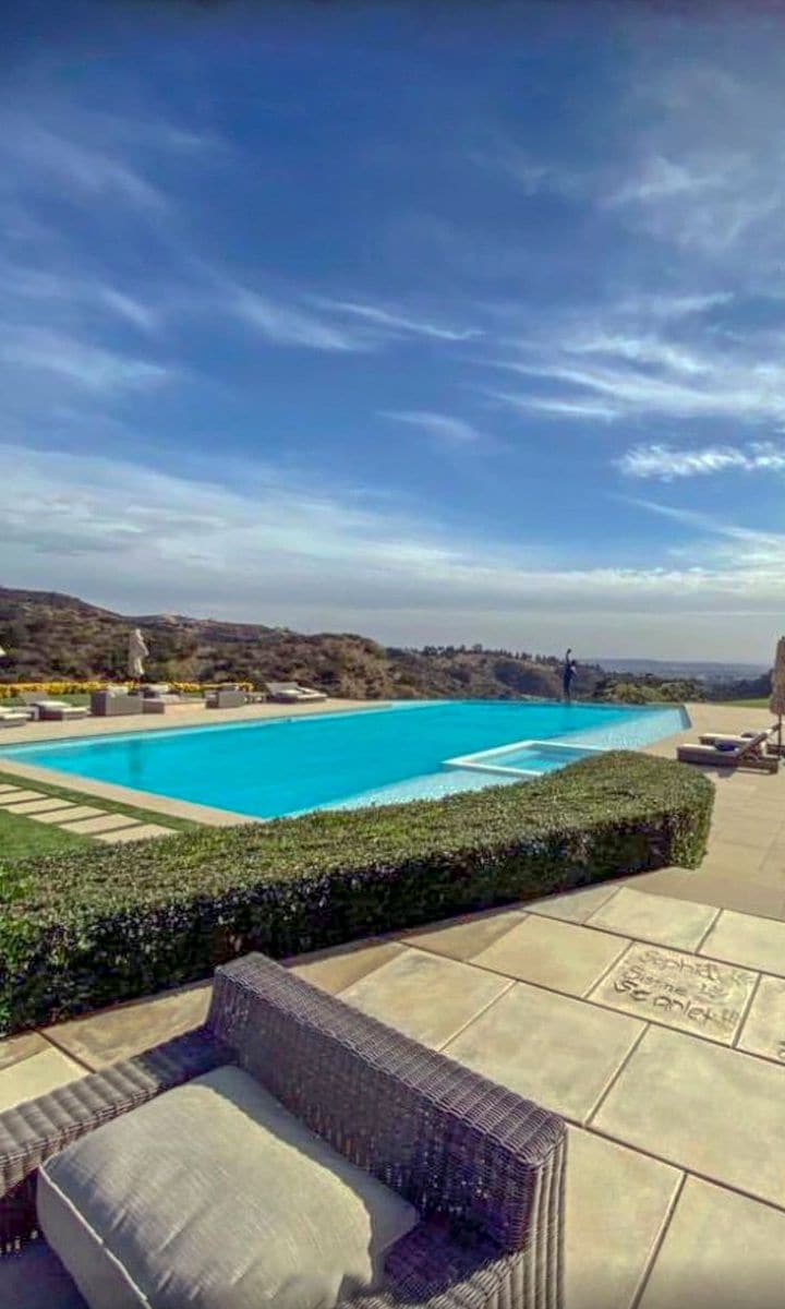 Sylvester Stallone's pool