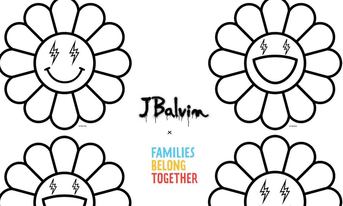 Coloring Without Borders, J Balvin