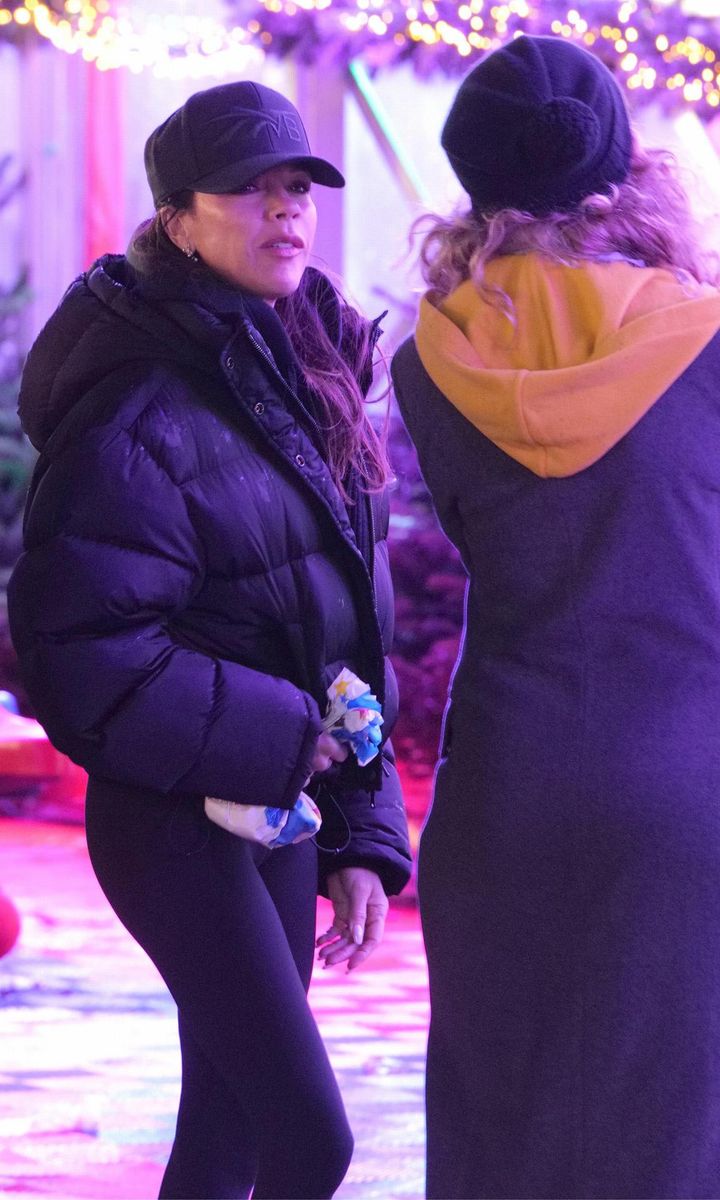 Victoria and Harper Beckham