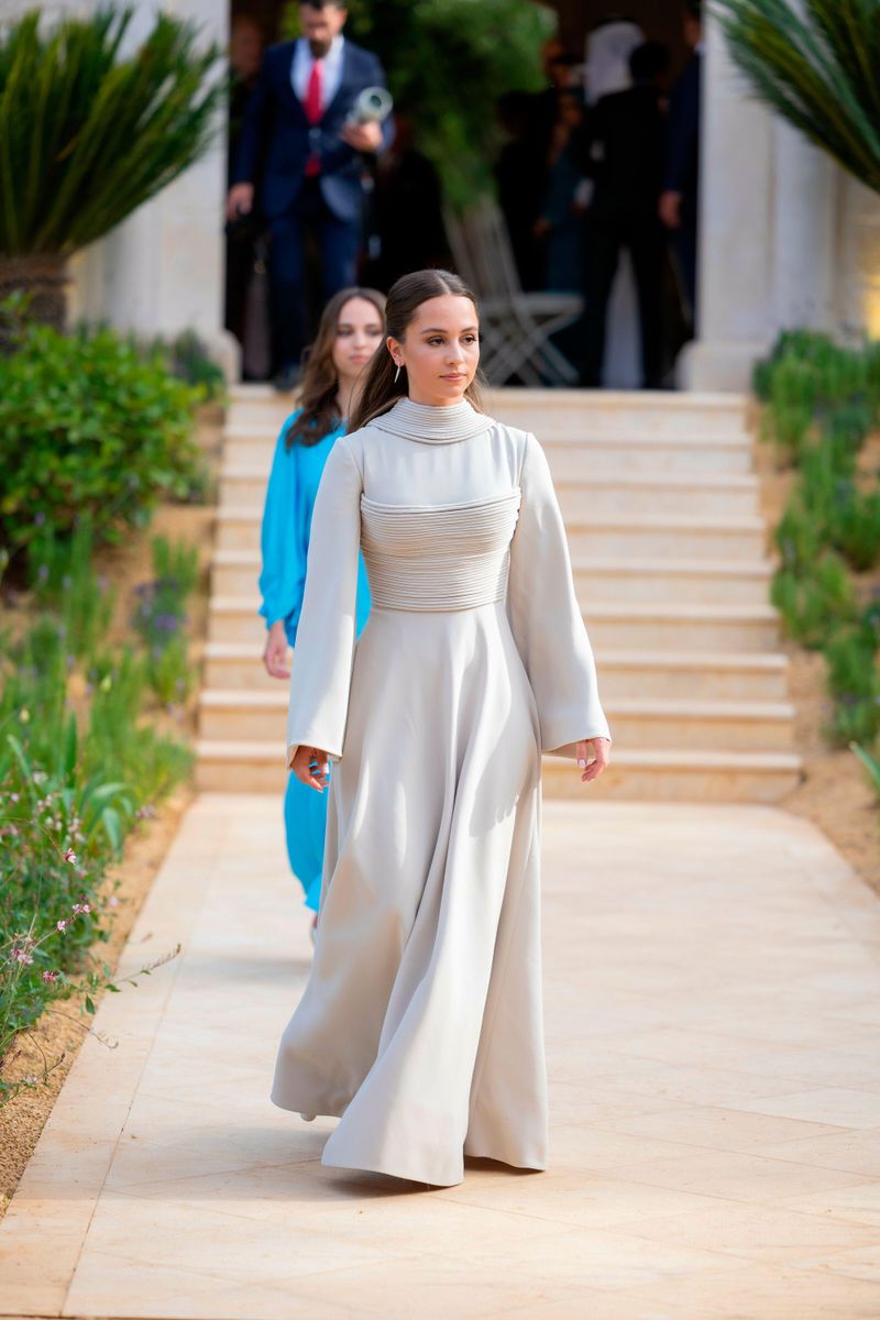 Princess Iman of Jordan welcomed twin girls on August 14, 2026, making her a mother of three.