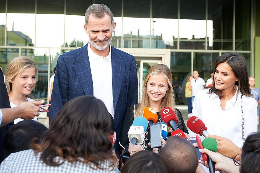 Spanish royal family interview