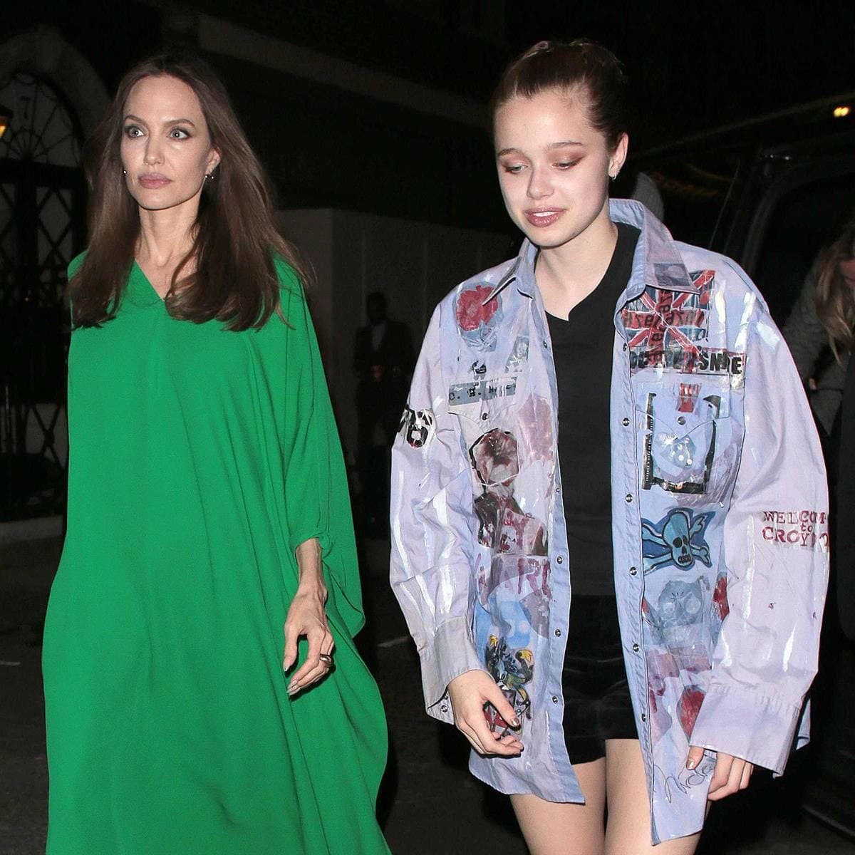 Angelina Jolie and Shiloh Jolie Pitt