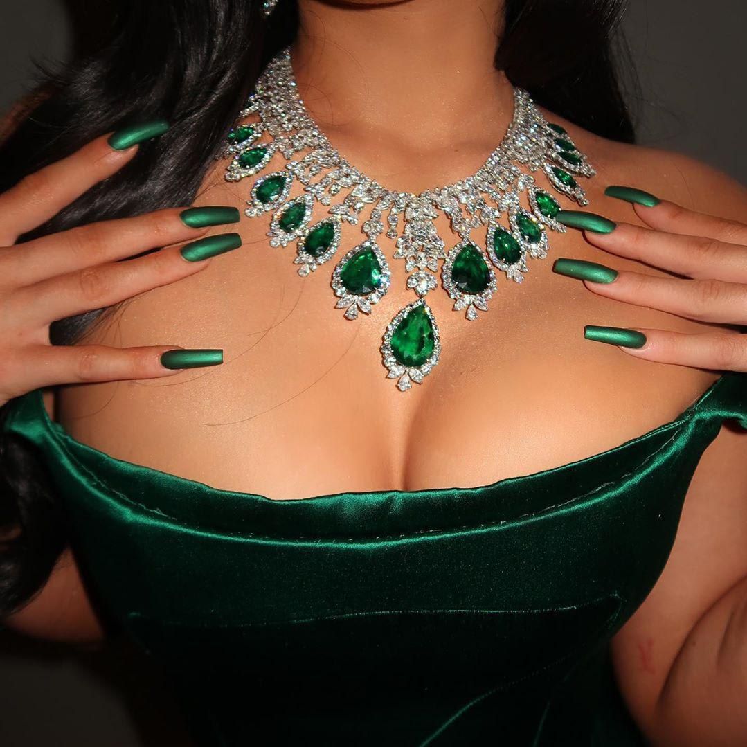 slim fit dress slacks Tina Holly Couture TA007 Emerald Green Sequin Midi Cocktail Dress