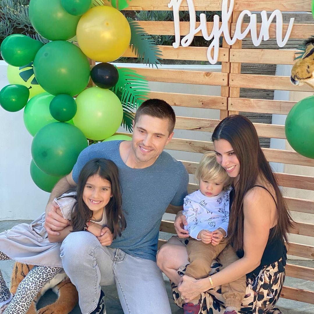 Roselyn Sanchez and Eric Winter two children