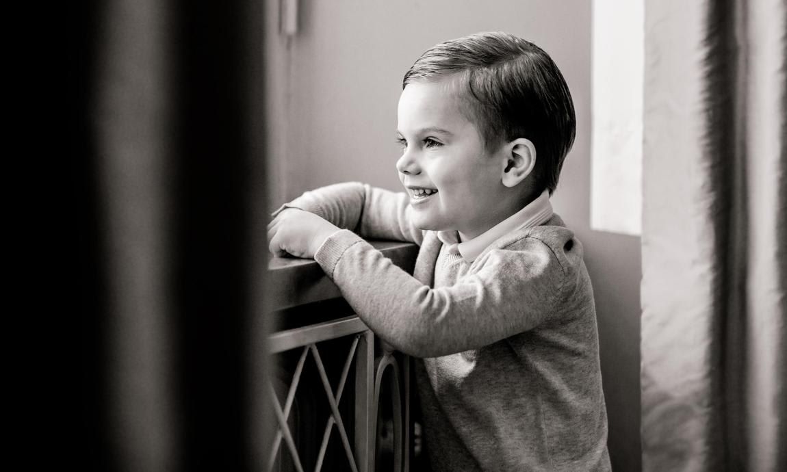 Prince Oscar turned four years old on March 2