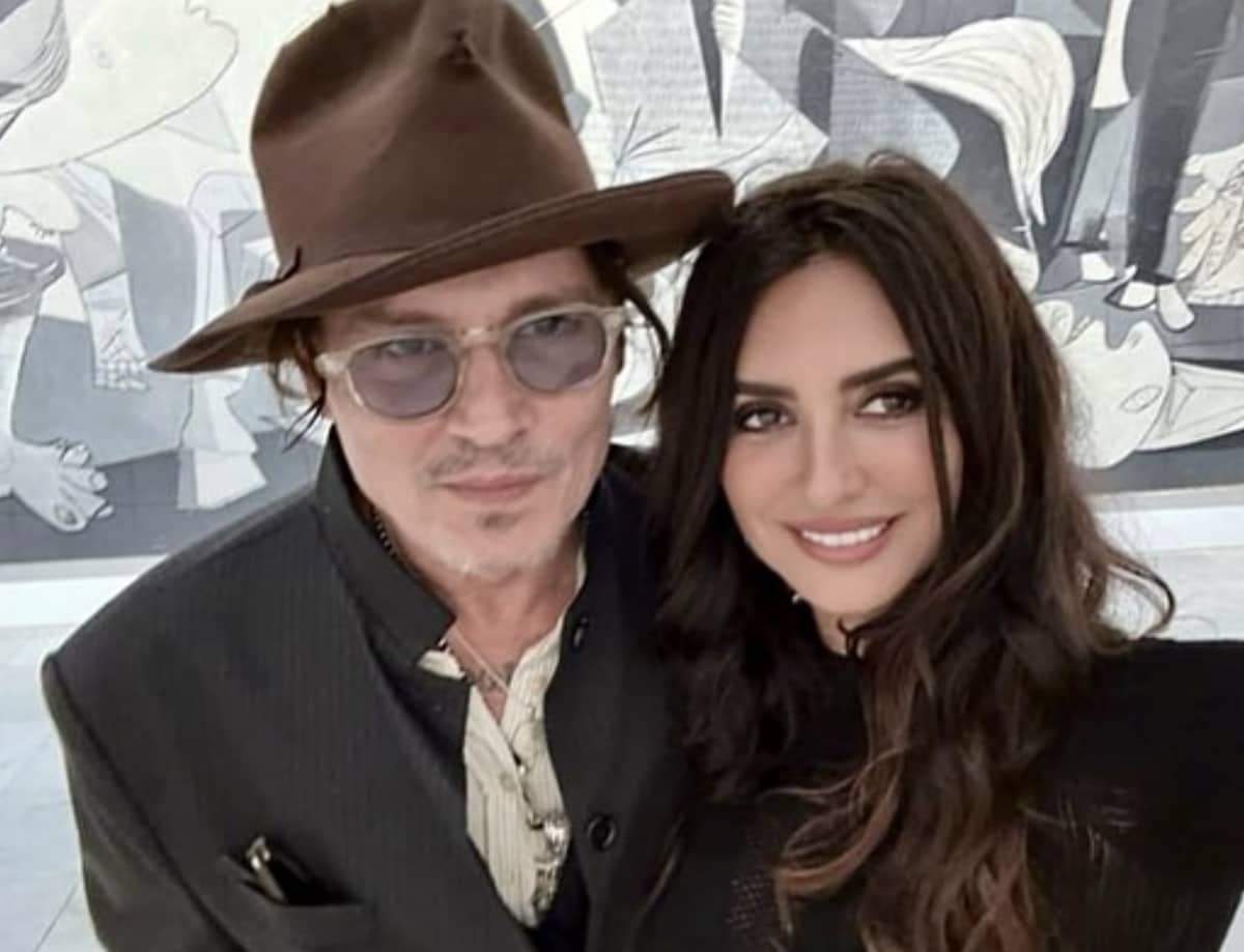 Penélope Cruz and Johnny Depp shared photos of their time in Madrid
