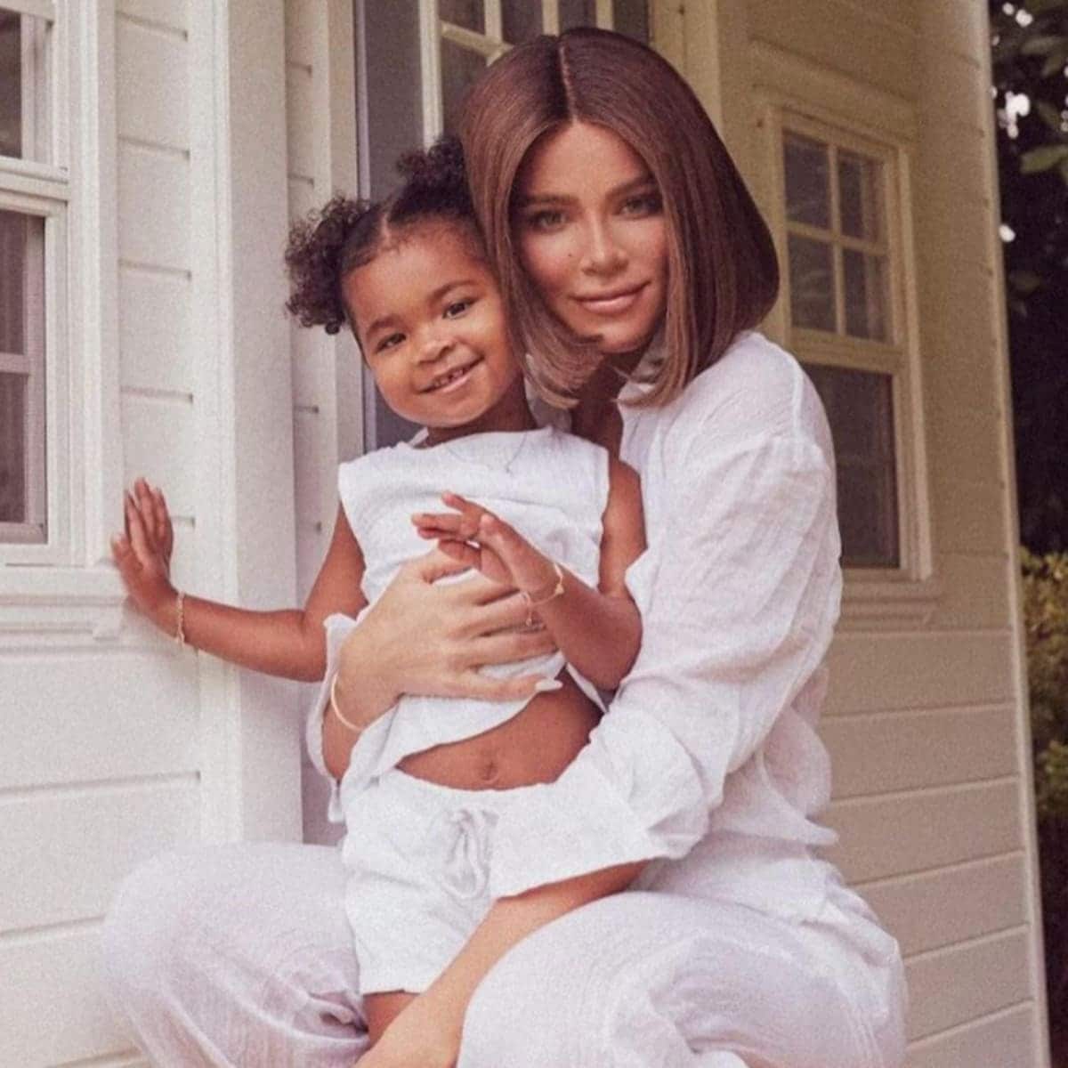 Khloe Kardashian and True