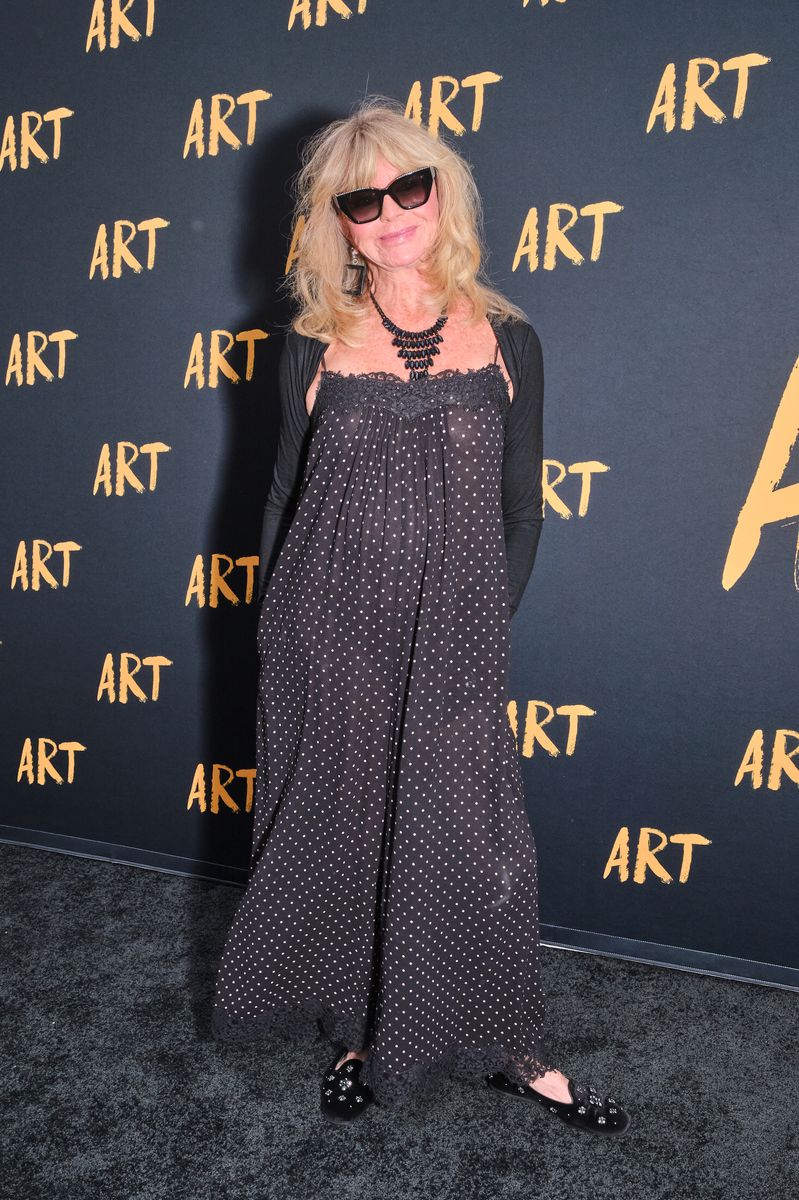 Goldie Hawn attends the opening night celebration of "Art" on Broadway at Music Box Theatre on September 16, 2025 in New York City