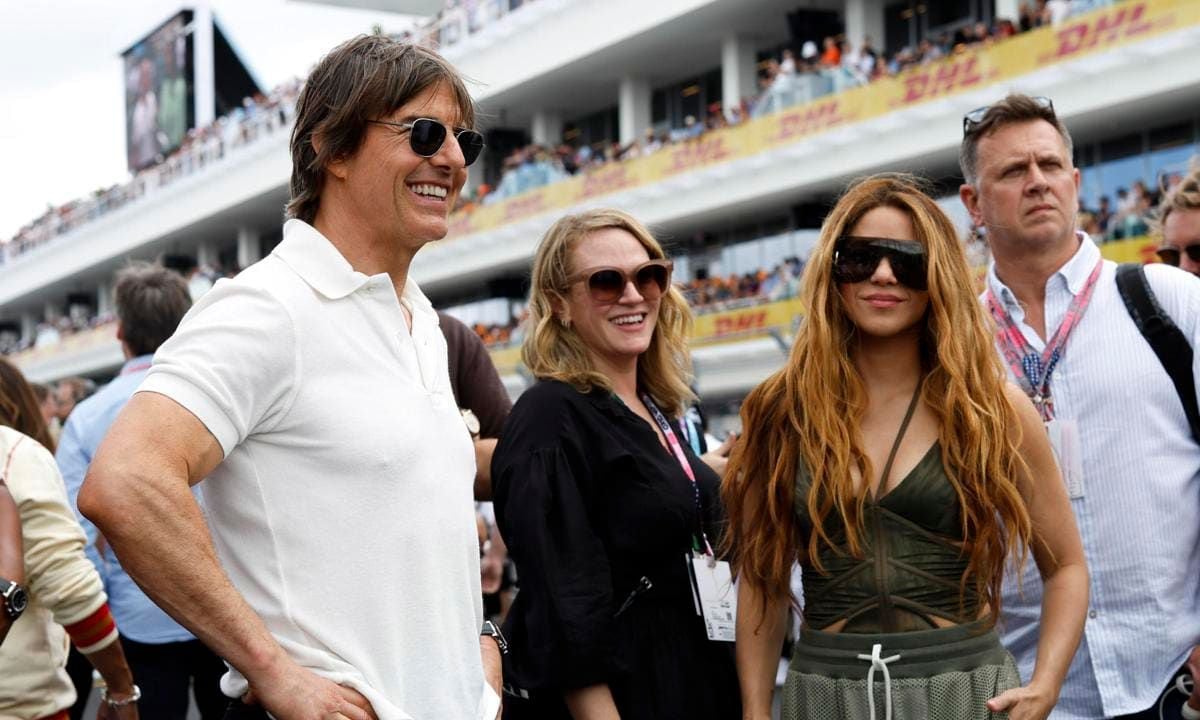 Tom Cruise and Shakira