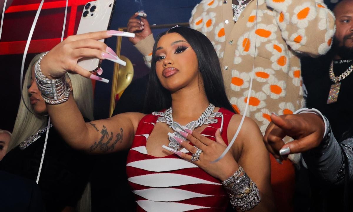 Cardi B Hosts Fashion Night Out