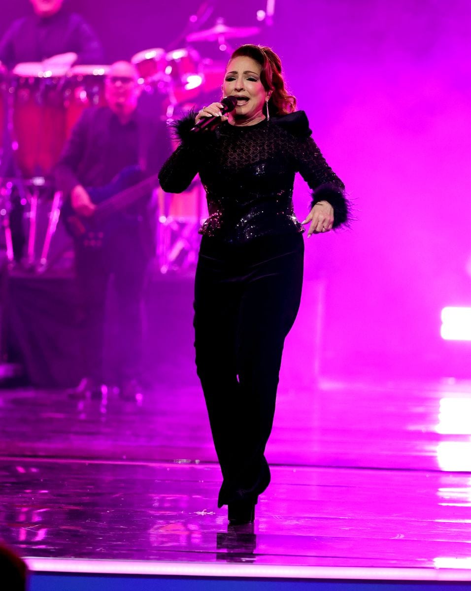 Gloria Estefan performs onstage during the 2025 American Music Awards at BleauLive Theater at Fontainebleau Las Vegas on May 26, 2025 in Las Vegas, Nevada. (Photo by Ethan Miller/Getty Images)