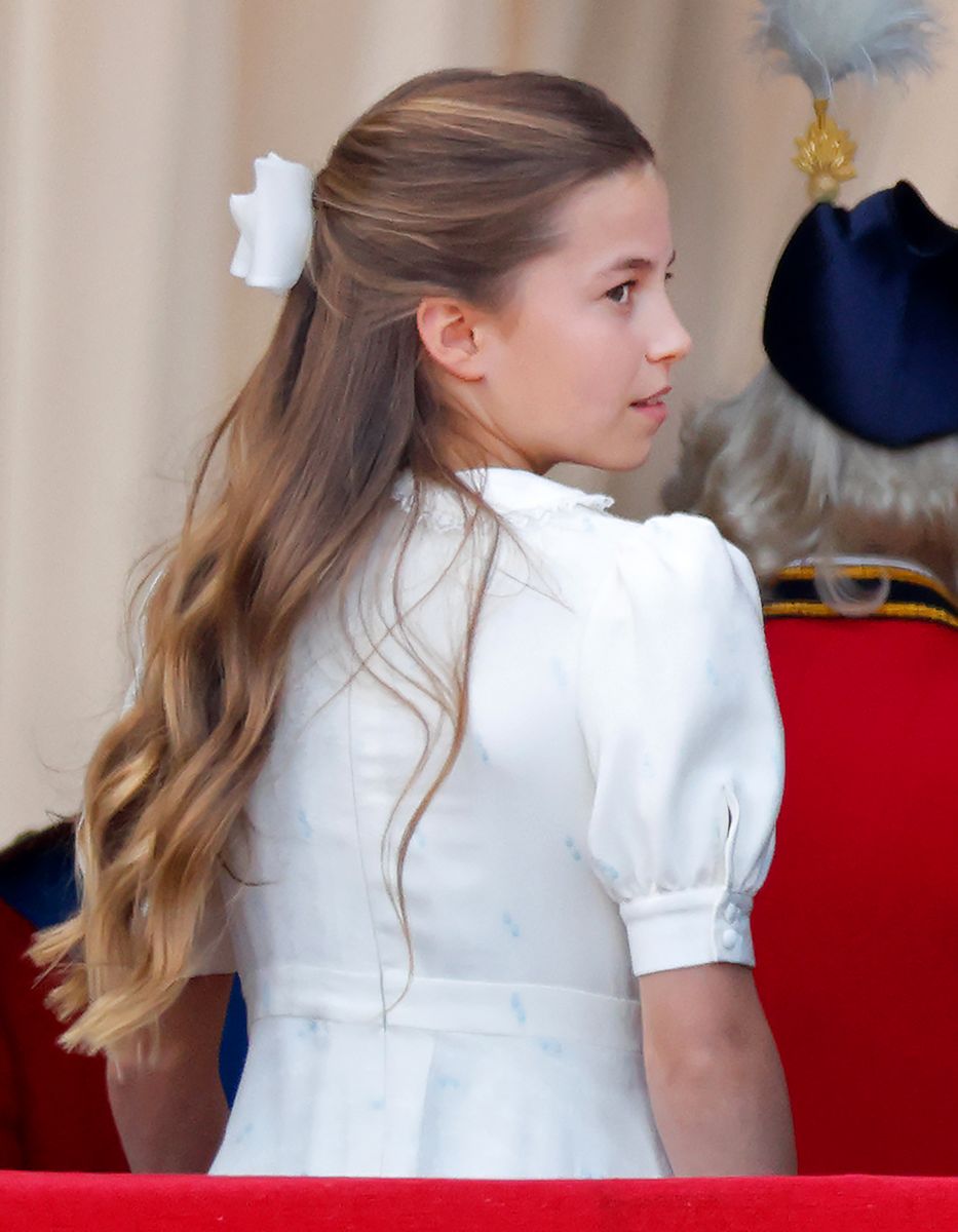Princess Charlotte's 2026 Trooping the Colour hairstyle marked a noticeable departure from the braided looks of previous years