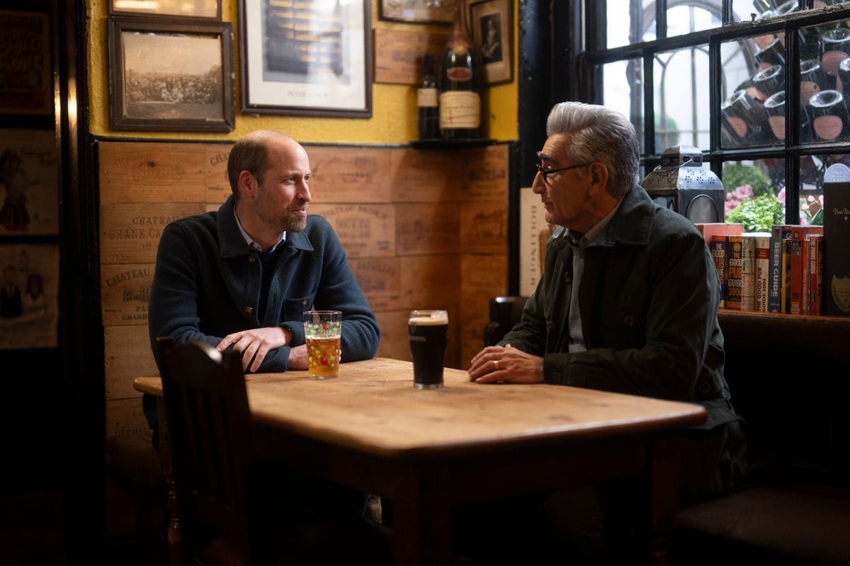 Prince William and Eugene Levy
