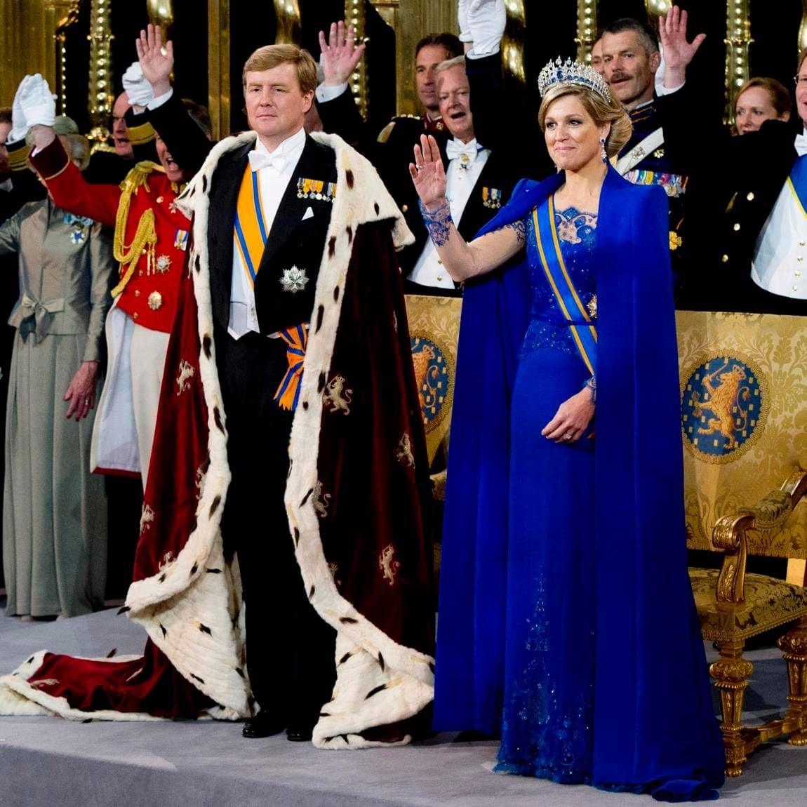 Inauguration Of King Willem Alexander As Queen Beatrix Of The Netherlands Abdicates