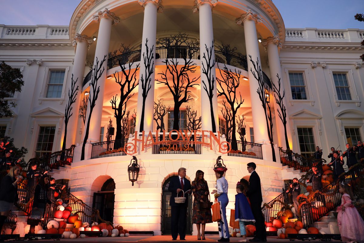 Halloween celebration at the White House in 2018