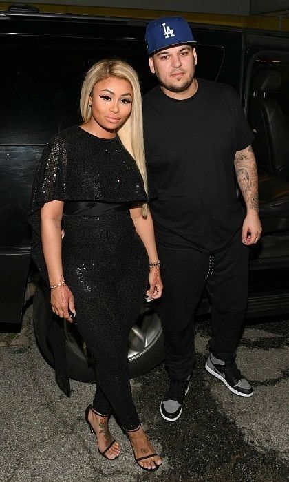 Rob Kardashian and Blac Chyna are expecting their first child together.
<br>
Photo: WireImage