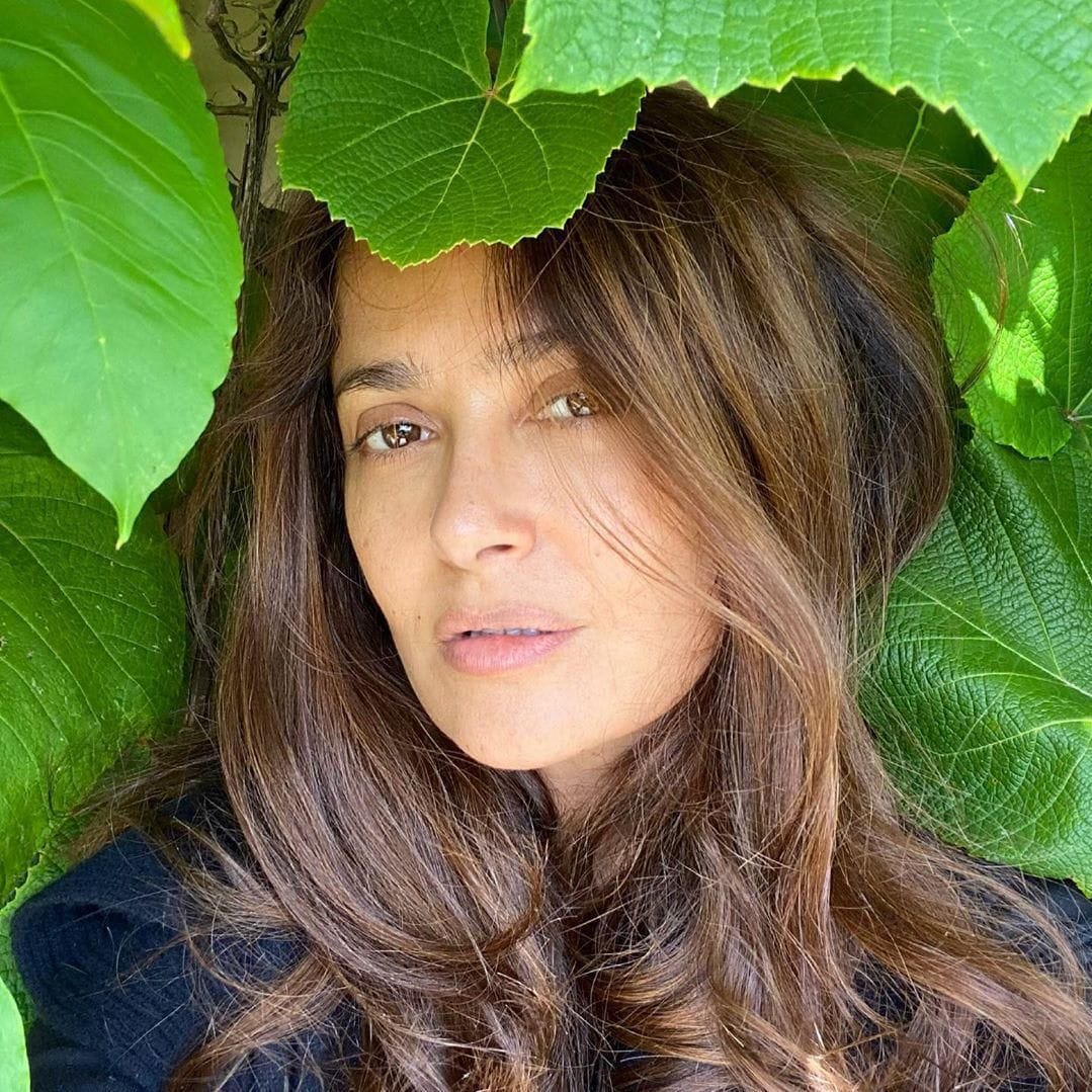 Salma Hayek natural looks