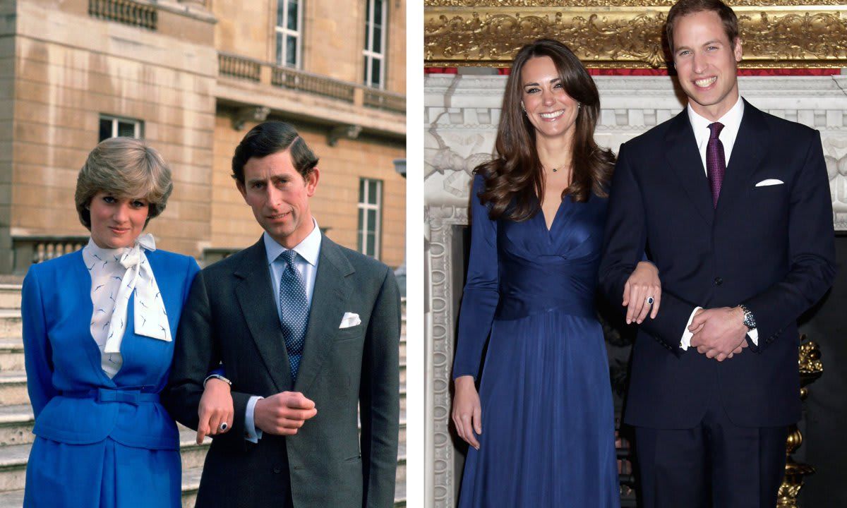 The Duke proposed to the Duchess with his mother Princess Diana's engagement ring