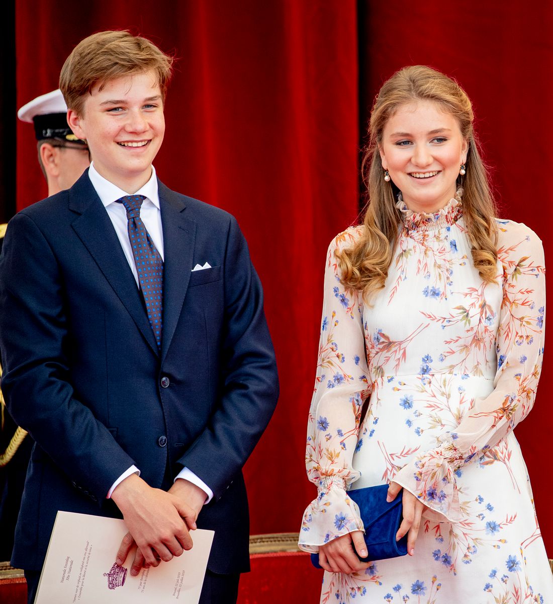 Princess Elisabeth of Belgium and Prince Gabriel of Belgium 
