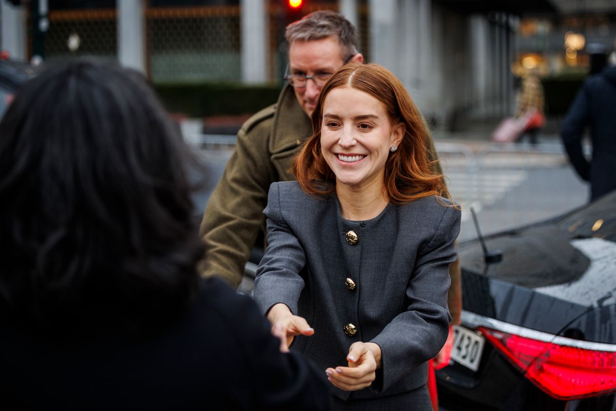 The Daughter of the Nobel Peace Prize Laureate Maria Corina Machade, Ana Corina Susa attends the The Children's Peace Prize Celebration for Nobel Laureat Maria Corina Machado at the Nobel Peace Centre on December 10, 2025 in Oslo, Norway. 