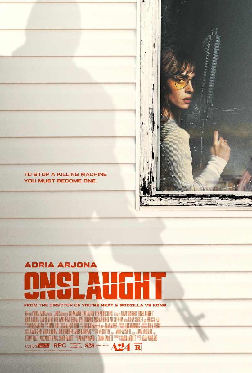 Adria Arjona stars as a battle-hardened Army sniper in Onslaught, her most action-packed role to date.