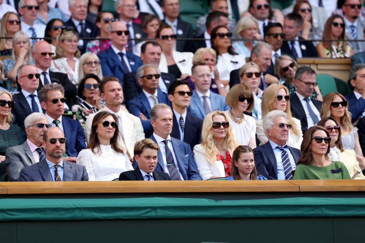 Kate's appearance marked her third and final visit to Wimbledon this year, capping off a weekend filled with royal tradition and standout style.