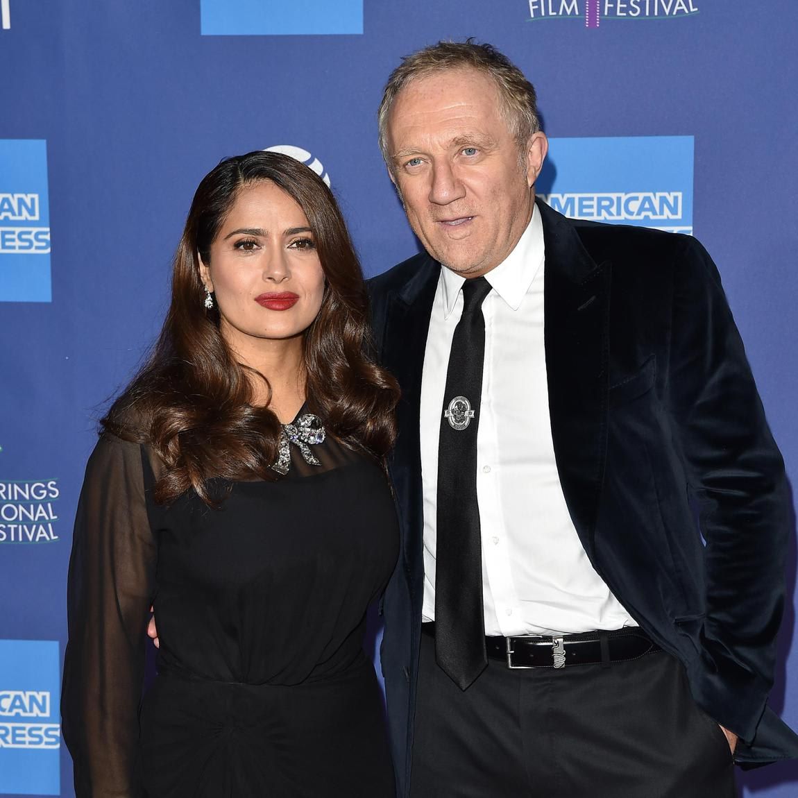 Salma Hayek husband, kering company