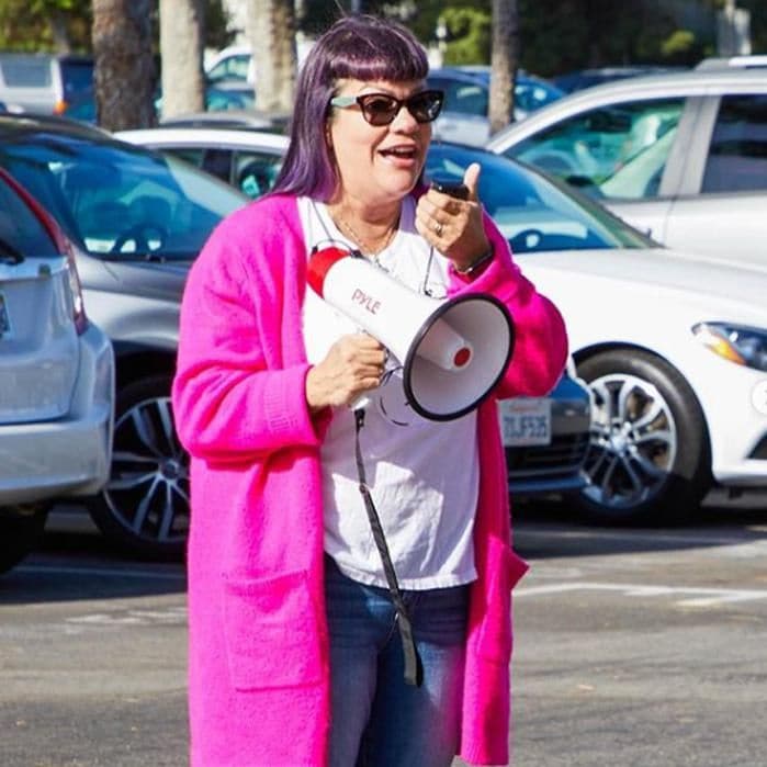 Liz Munoz kicks off Breast Cancer Awareness Month at Torrid offices