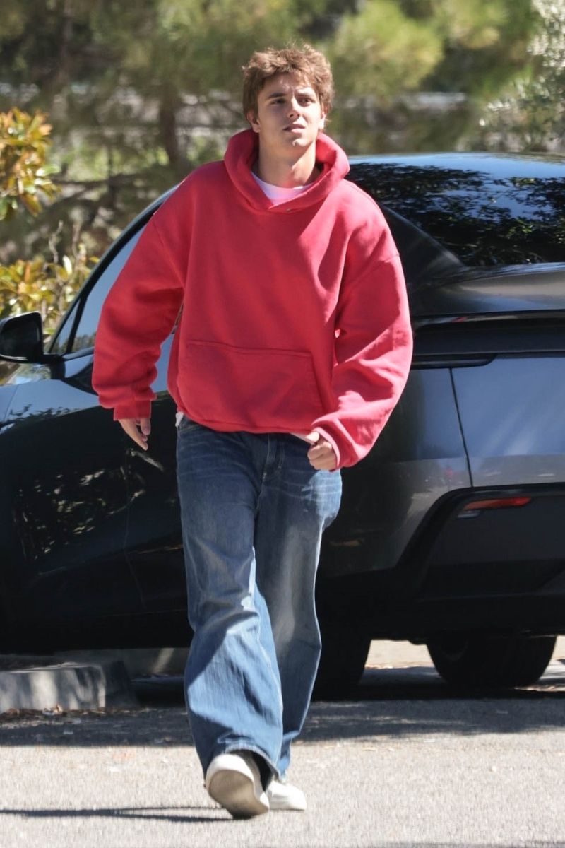 Britney Spears' son Jayden Federline makes stylish California return after Paris Fashion Week debut