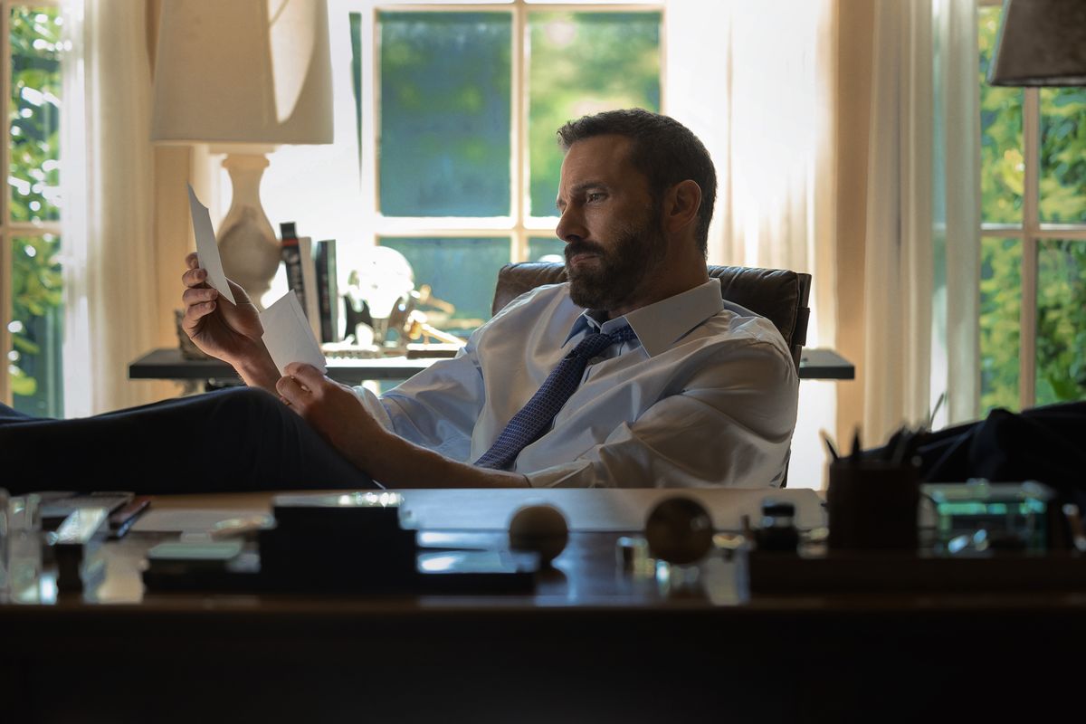 ANIMALS. Ben Affleck as Mark in Animals. Cr. Warrick Page/Netflix © 2026 .