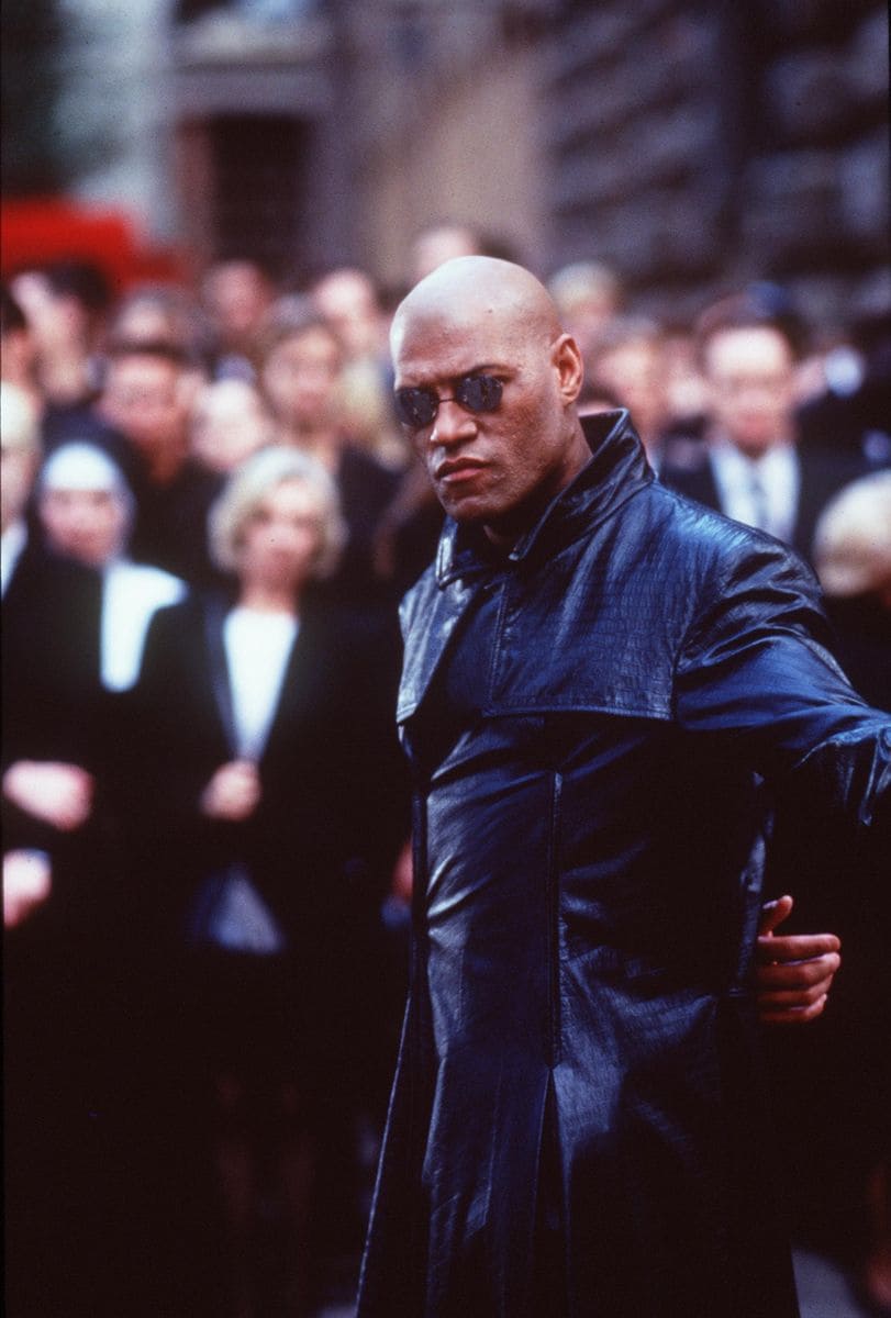 Laurence Fishburne in the 1999 film "The Matrix"