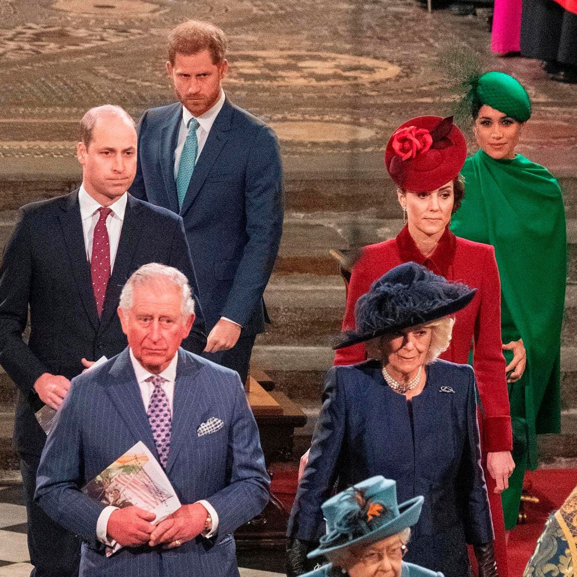 Meghan and Harry attended the Commonwealth Day service with the Cambridges on March 9