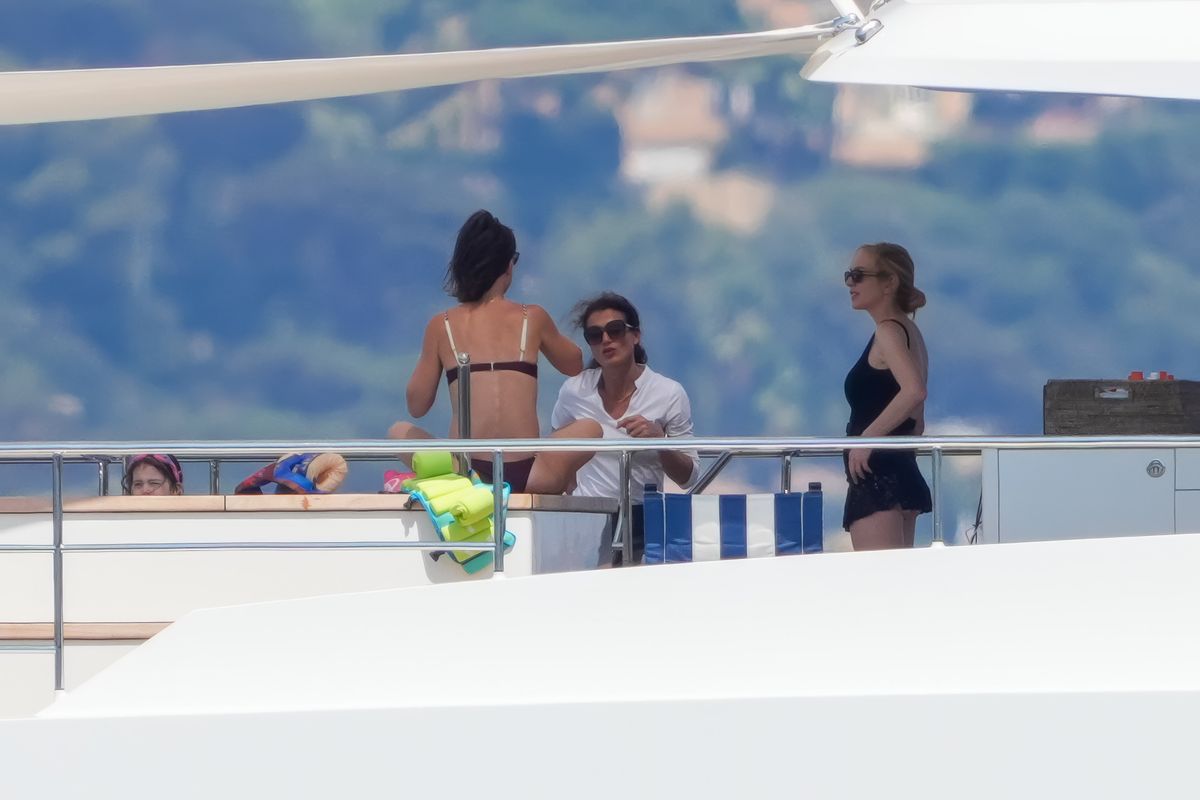 Photo © 2026 Eliot Press/The Grosby Group
EXCLUSIVE
Saint-Tropez, Date not provided. Lindsay Lohan was spotted enjoying a family getaway aboard a luxury yacht on the French Riviera with her husband and young son. The actress spent time swimming in the Mediterranean Sea, relaxing on deck and sharing family moments during the trip.***Lindsay Lohan fue vista disfrutando de una escapada familiar a bordo de un yate de lujo en la Riviera Francesa junto a su esposo y su hijo pequeño. La actriz pasó tiempo nadando en el mar Mediterráneo, descansando en la cubierta y compartiendo momentos en familia durante el viaje.
