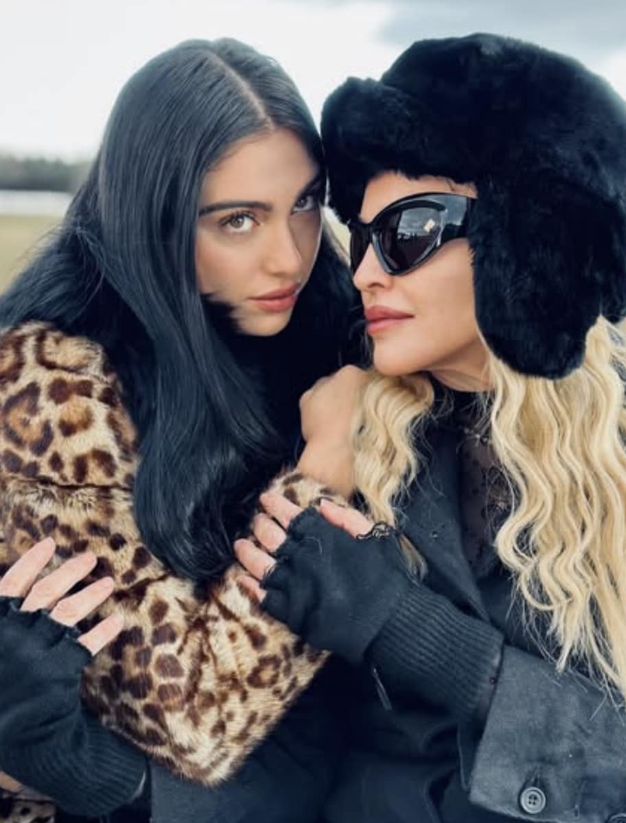 Madonna and her daughter Lourdes