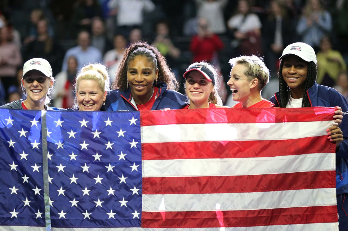 Serena Williams and Coco Gauff in 2020
