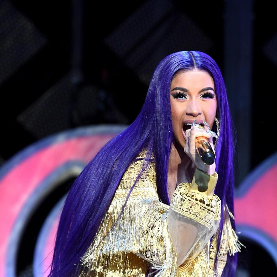 Cardi B hair