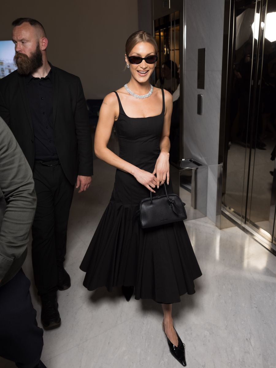 Bella Hadid Channels Audrey Hepburn in Cannes With a Look Straight Out of Breakfast at Tiffany’s