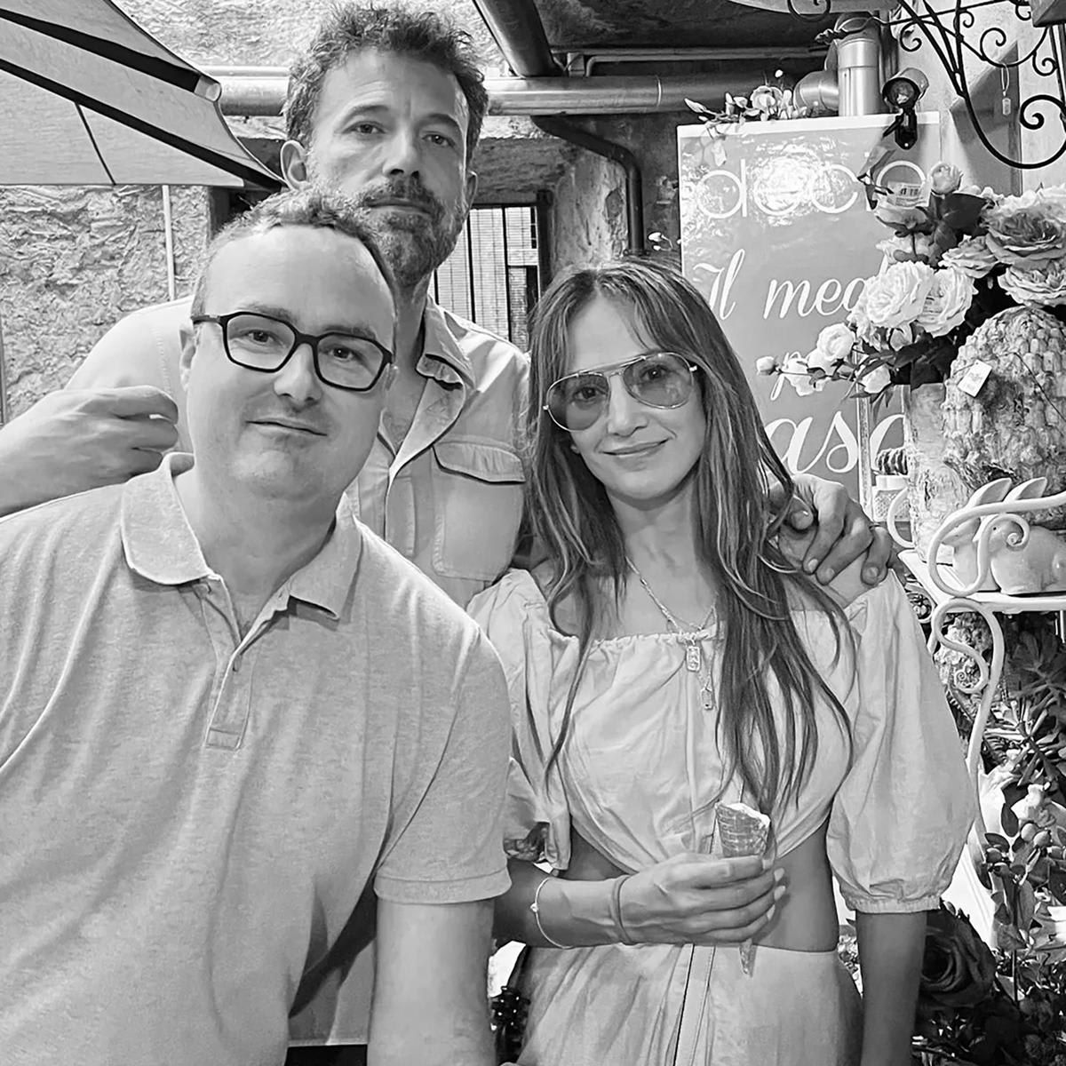 Jennifer Lopez and Ben Affleck shopping on their second honeymoon