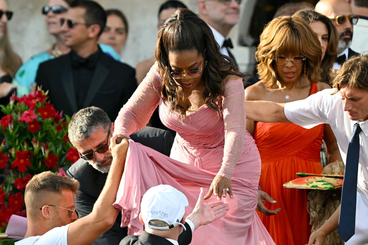Oprah Winfrey at Jeff Bezos and Lauren Sanchez's wedding 