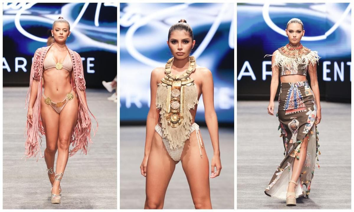 Giannina Azar runway during Miami Swim Week 2023